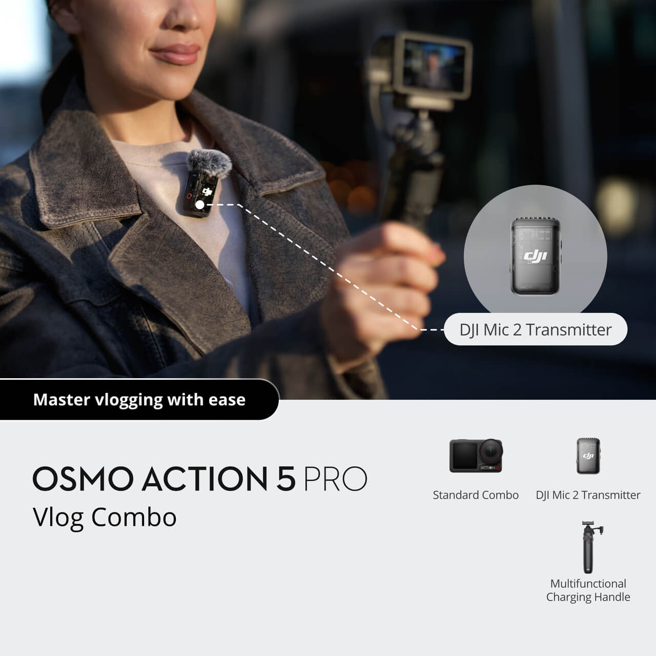 DJI Osmo Action 5 Pro Standard/Vlog Combo