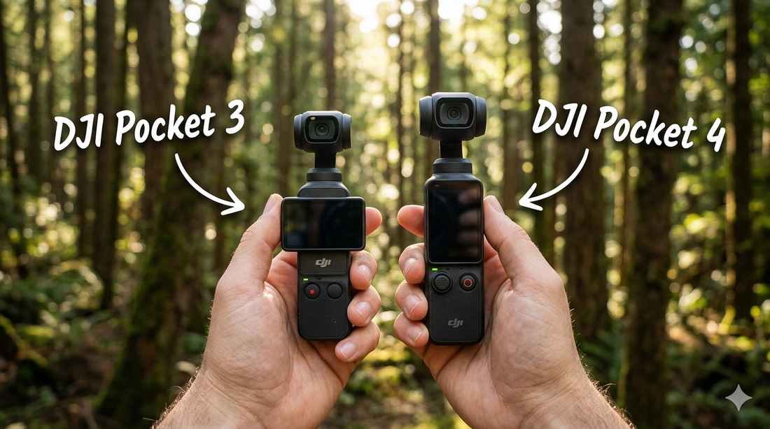 DJI OSMO POCKET 4 VS. OSMO POCKET 3: THE ULTIMATE COMPARISON
