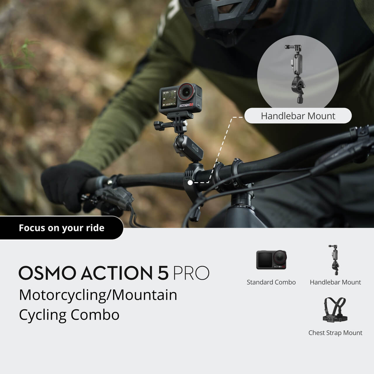 DJI Osmo Action 5 Pro Combo for Sports