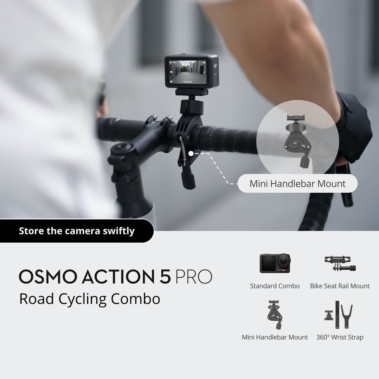 DJI Osmo Action 5 Pro Combo for Sports