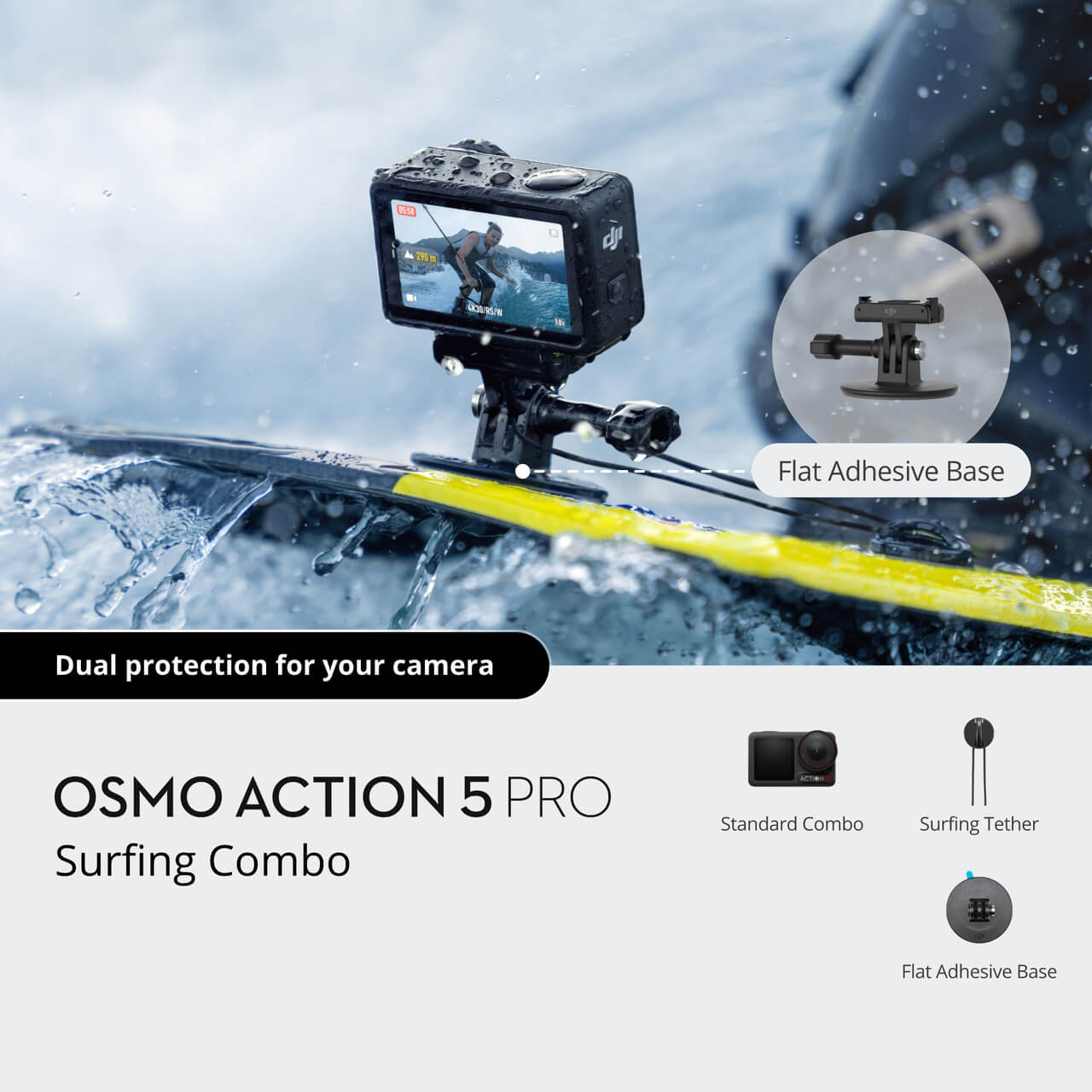 DJI Osmo Action 5 Pro Combo for Sports