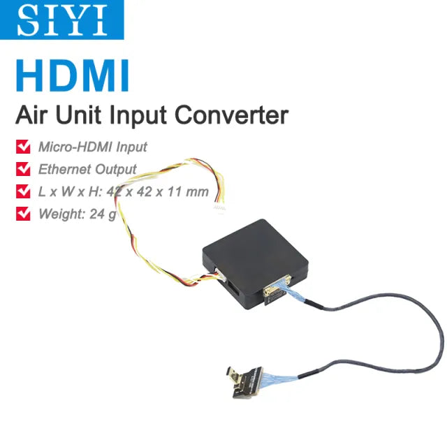 SIYI Air Unit HDMI to Ethernet Output Converter